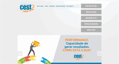 Desktop Screenshot of colegiocest.com.br